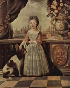 Portrait of Eleonor Darnhall by Julius Engelhardt Kuhn