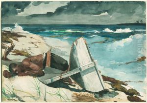 After the Hurricane, Bahamas by Winslow Homer