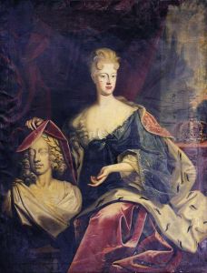 Elisabeth Christine as queen of Spain by Christoph Bernhard Francke
