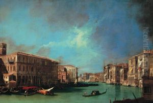 Canal Grande near Rialto bridge