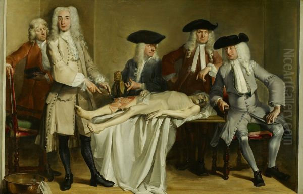 Anatomische les van Dr. Willem Roell-Anatomy lesson of Dr Willem Roell - view 1