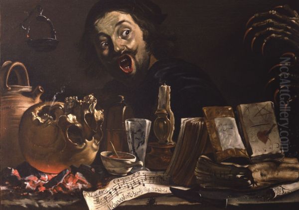 Self-Portrait with Magic Scene - view 1