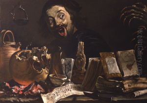 Self-Portrait with Magic Scene