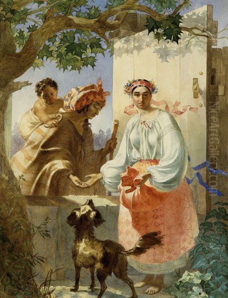 Gypsy Fortune-Teller - view 1