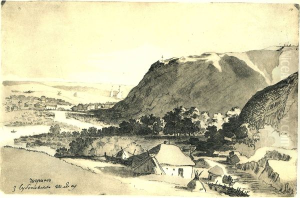 Chigirin viewed from Subotovsky - view 1