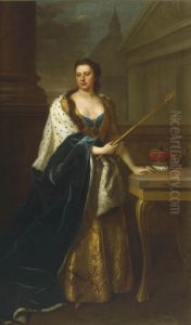 Portrait ofAnne, Queen of Great Britain(1665-1714)
