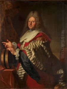 Portrait ofCardin Lebret(1675-1734) by Hyacinthe Rigaud
