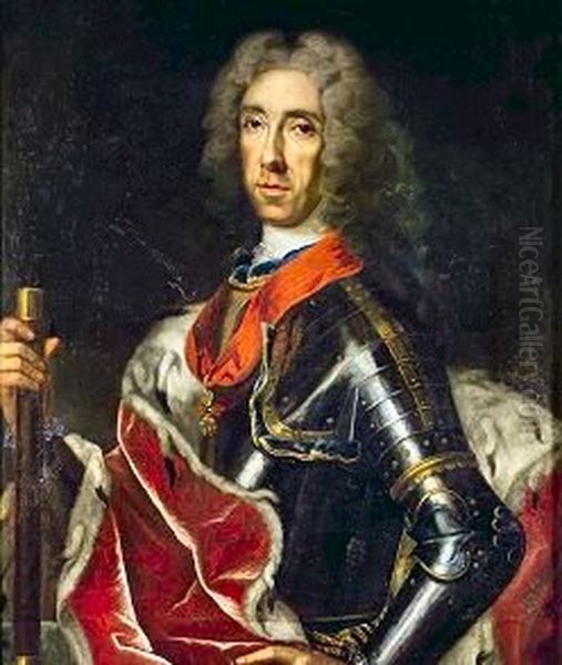 Portrait ofEugene of Savoy(1663-1736) as an Older Man - view 1