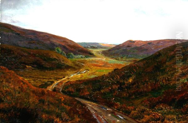 A hilly landscape scenery. - view 1