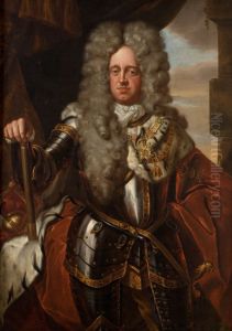 Portrait of Johann Wilhelm, Elector of the Palatinate (1658-1716) by Jan Frans van Douven