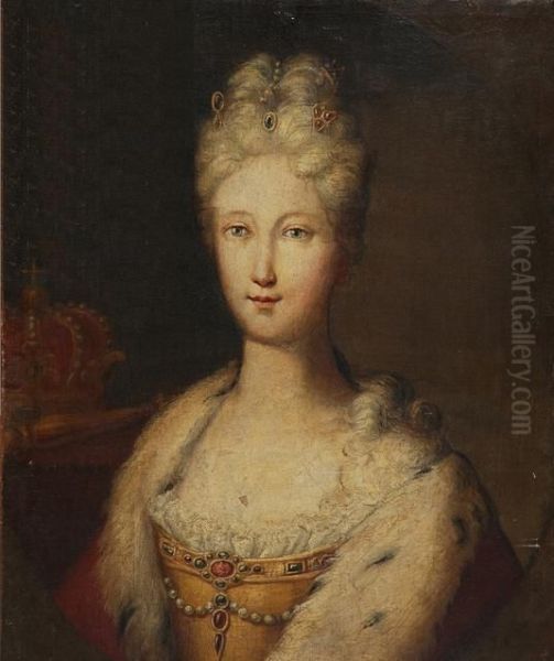 Portrait of a Queen, presumablyElisabeth Farnese(1692-1766) - view 1