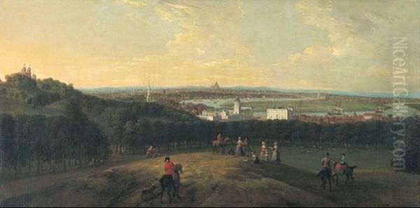 London from Greenwich Park - view 1