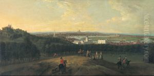London from Greenwich Park by Peter Tillemans