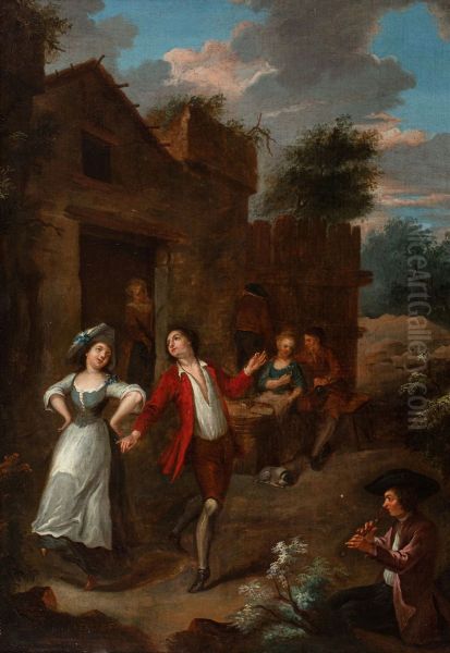 The country dance - view 1