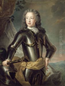 Portrait of Leopold Clement (1707-1723), Hereditary Prince of Lorraine by Pierre Gobert