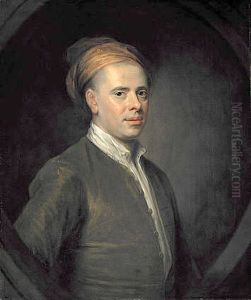 Portrait of Allan Ramsay (1686-1758), Scottish poet