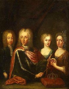 Victor Amadeus II and his family. by unknown