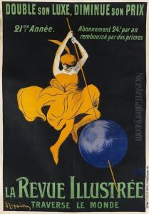 Plakat: La Revue Illustree - Travers Le Monde by Leonetto Cappiello