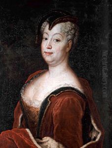 Portrait ofAnna Luise(1677-1745) by Antoine Pesne