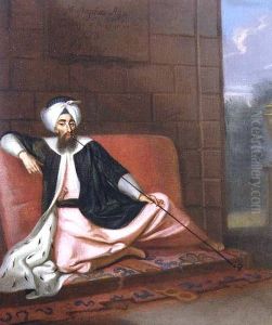 Portrait of Mustapha Aga Emissary to the Swedish Court