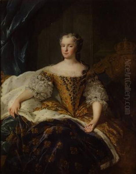 Portrait ofMarie Leszczynska(1703-1768),Queen Consort of France - view 1