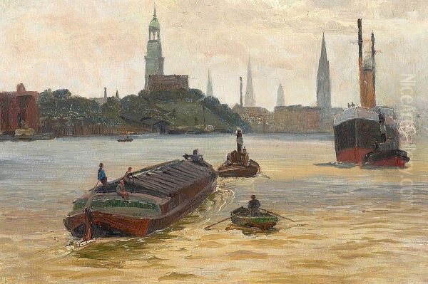 Parti fra Hamborg Havn. - view 1