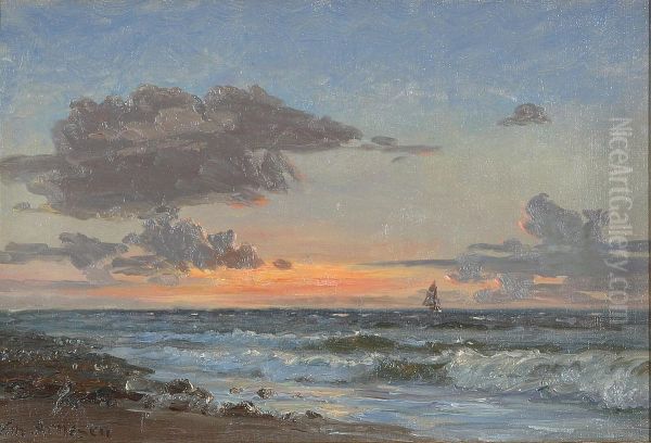 Evening at Siseley. - view 1