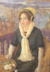 Portrait of Sigrid Undset by Anders Castus Svarstad