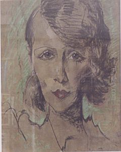Portrait of Kazimiera Alberti Portrait of Kazimiera Alberti