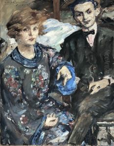 Portrait Erich Goeritz and his wife Portrait Erich Goeritz and his wife