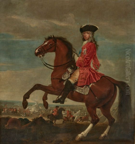 Equestrian portrait of Frederick, Prince of Wales - view 1