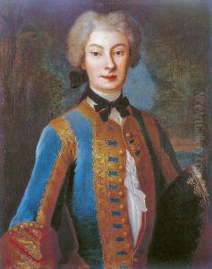 Anna Orzelska in riding habit
