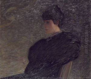 Portrait of Marie Duhem by Henri-Jean Guillaume Martin