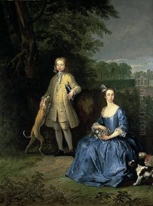 Portrait of Master Edward and Miss Mary Macro, the children of Revd Dr Cox Macro Portrait of Master Edward and Miss Mary Macro, the children of Revd Dr Cox Macro
