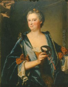 Portrait of Marie-Madeleine Mazade by Hyacinthe Rigaud