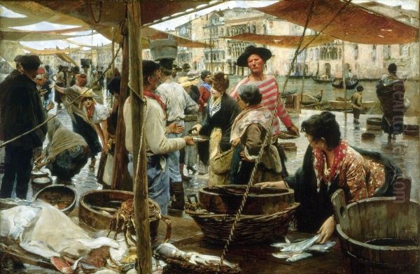 The old fish market, Venice - view 1