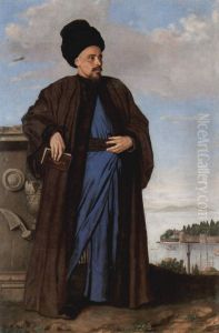 Portrait of Richard Pococke (1704-1765) by Jean-Etienne Liotard