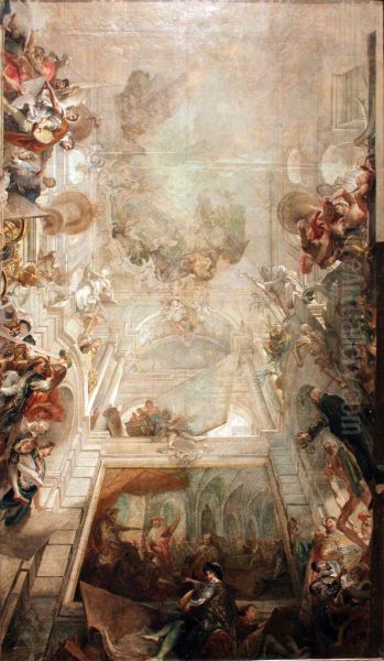The Triumph of the Arts and Sciences, Ceiling Design. - view 1