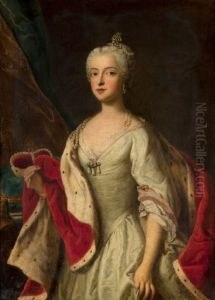 Portrait ofTheresa Benedicta of Bavaria(1725-1743), daughter ofCharles VII, Holy Roman Emperor.