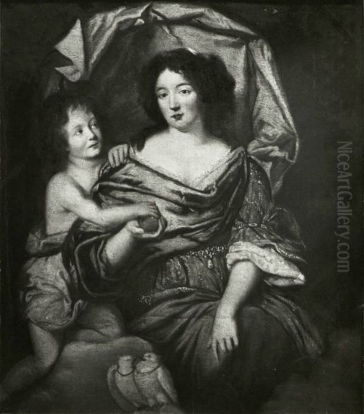 Mme de Montespan et le duc du Maine - view 1