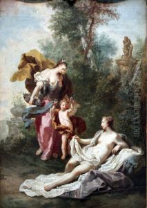 Flora und Venus (Der Fruhling) by Anton Kern
