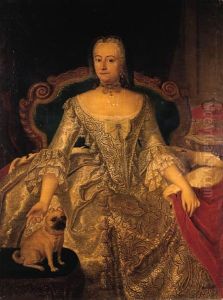 Portrait ofHenriette Marie of Brandenburg-Schwedt(1702-1782), wife ofDuke Friedrich Ludwig, Hereditary Duke of Wurttemberg