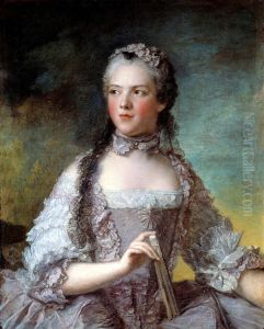 Marie-Adelaide de France, dite Madame Adelaide by Jean-Marc Nattier