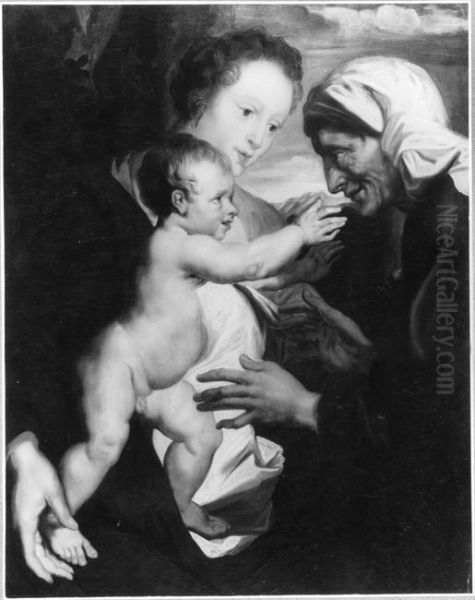 The Virgin and Child with Saint Anne - view 1