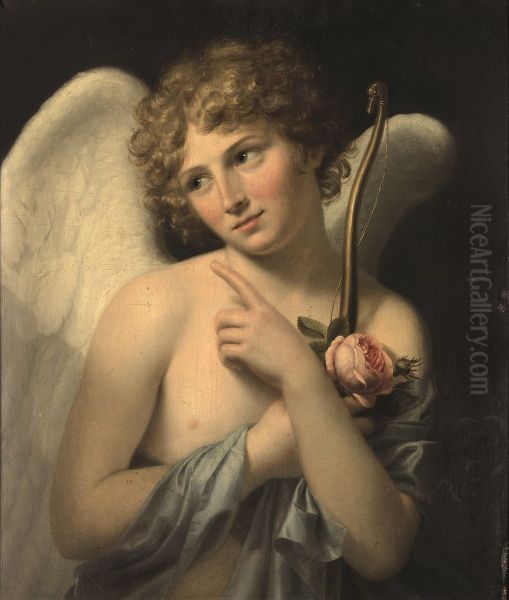 L'Amour qui vient de derober une rose - view 1