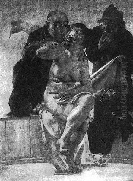 Susanna und die beiden Alten - view 1
