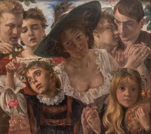 Lebensfreude by Lovis (Franz Heinrich Louis) Corinth