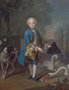 Portrait of LouisPhilippeJoseph d'Orleans, Duke of Orleans by Louis Tocque by Louis Tocque