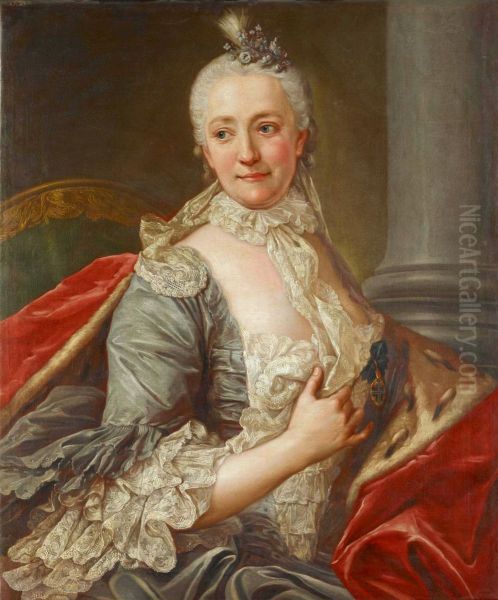 Portrait of Barbara Urszula Sanguszkowa (1718-1791) - view 1