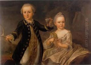 Kinderbildnis by Georg Anton Urlaub